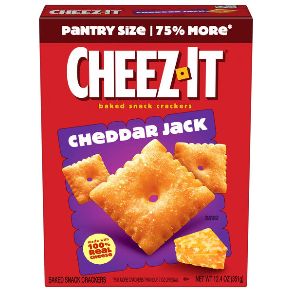 Cheez-It Cheddar Jack Baked Cheese Crackers