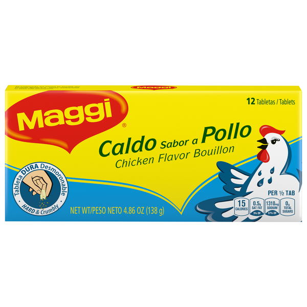 Maggi Chicken Flavor Bouillon Tablets - 12 ct