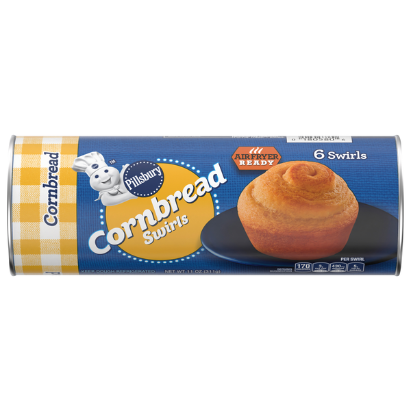 Pillsbury Cornbread Swirls - 6 ct