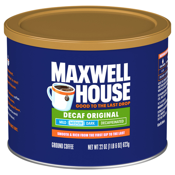 Maxwell House Decaf Original Medium Roast Ground Coffee