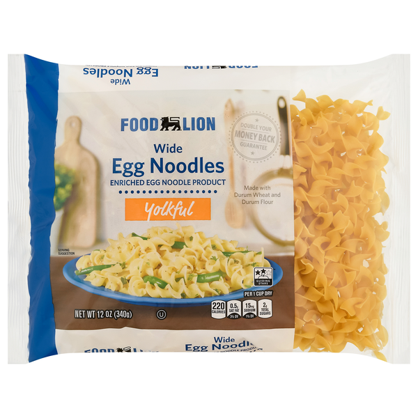 Food Lion Yolkful Wide Egg Noodles