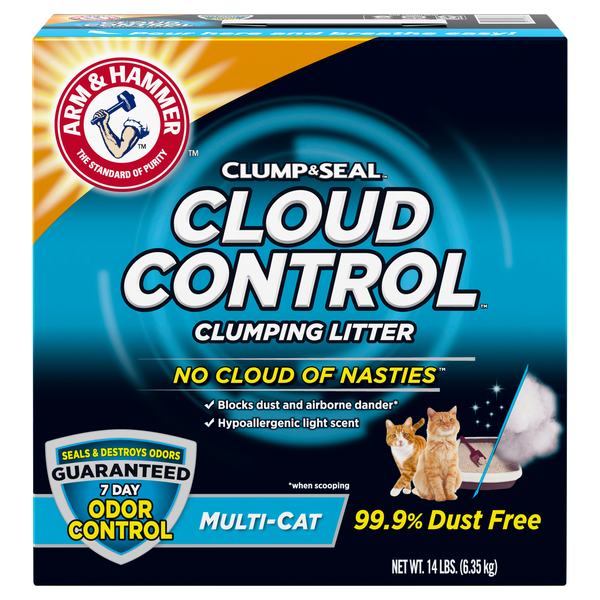 Arm & Hammer Cloud Control Clumping Multi-Cat Cat Litter