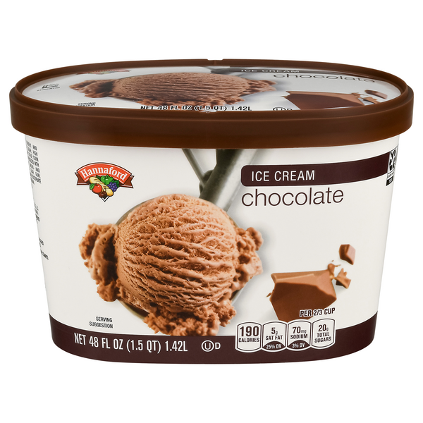 Hannaford Chocolate Ice Cream