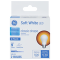 GE LED Classic Shape Ceiling Fan Light Bulb Soft White 60w