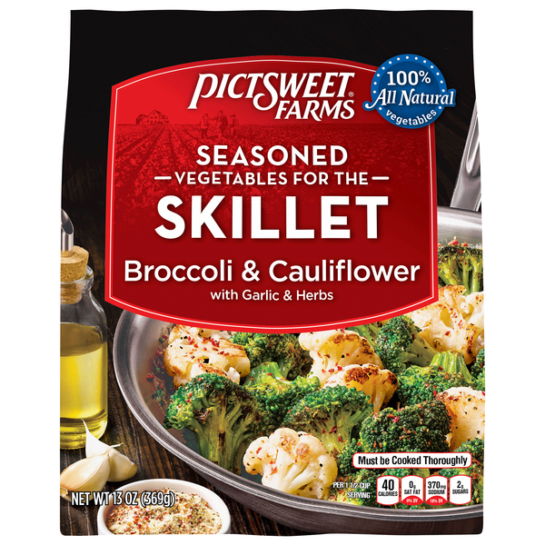 Pictsweet Farms Seasoned Vegetables for the Skillet Broccoli/Cauliflower