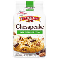 Pepperidge Farm Chesapeake Crispy Dark Chocolate Pecan Cookies