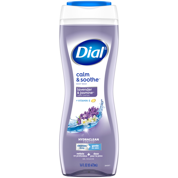 Dial Calm & Soothe Lavender & Jasmine + Vitamin E Body Wash