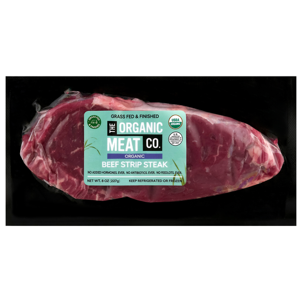 The Organic Meat Co. Organic Beef Strip Steak