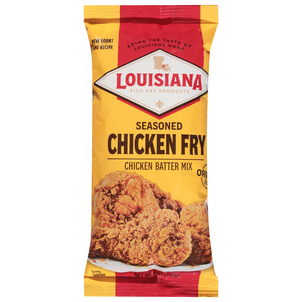 Louisiana Seasoned Chicken Fry Batter Mix