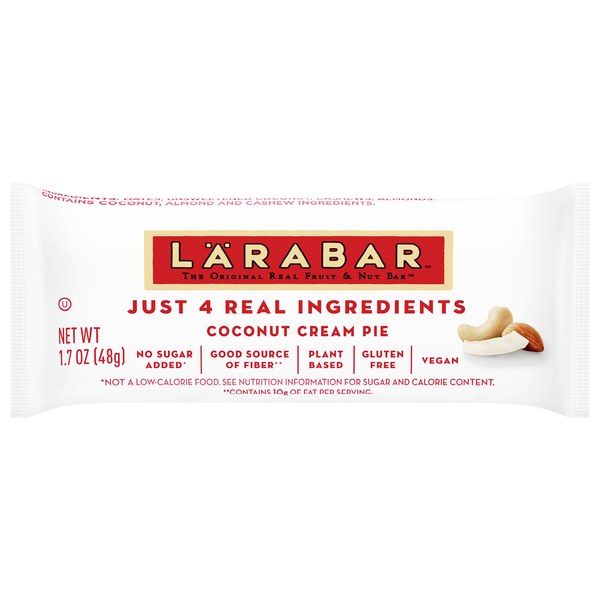 LARABAR Gluten Free Coconut Cream Pie Fruit & Nut Bar