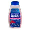 CareOne Extra Strength Calcium Antacid Berries Flavors Chewable Tablets