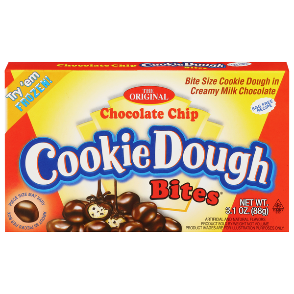 Save on Cookie Dough Bites Original Chocolate Chip Movie Theater Box
