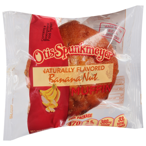 Otis Spunkmeyer Muffin Banana Nut