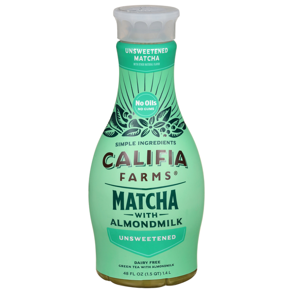 Califia Farms Matcha Almond Latte Coffee Beverage