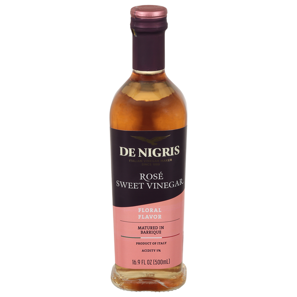 De Nigris Rose Sweet Vinegar