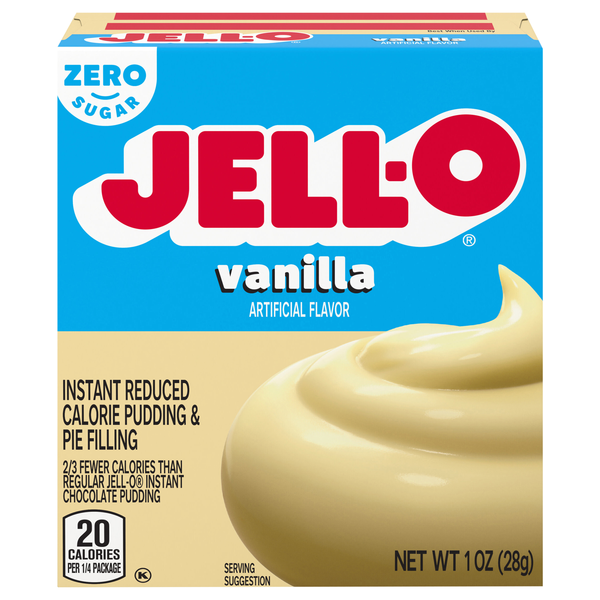 Jell-O Zero Sugar Vanilla Instant Pudding & Pie Filling