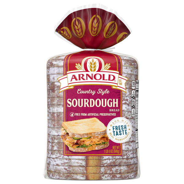 Save on Arnold Country Style Sourdough Bread Order Online Delivery