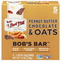 Bob's Red Mill Peanut Butter Chocolate & Oats Bob's Bars - 5 ct