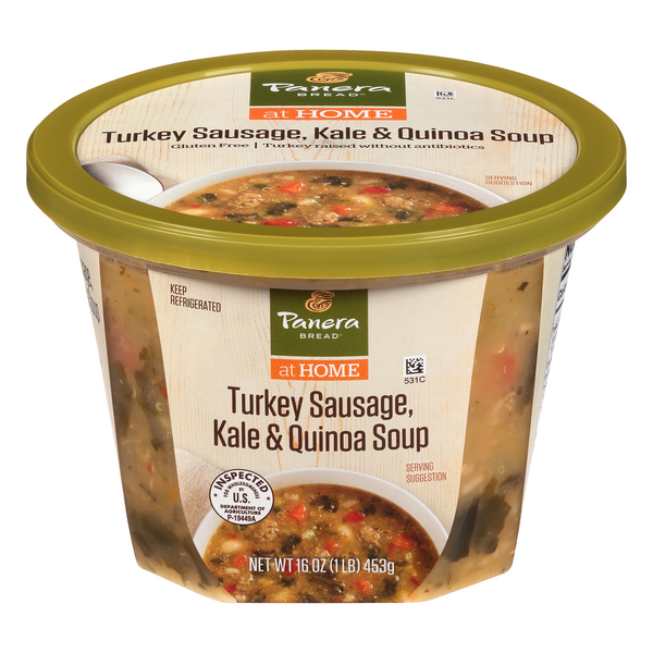 Save On Panera Bread At Home Soup Turkey Sausage Kale Quinoa Order Online Delivery Giant