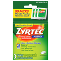 Zyrtec Original Prescription Strength Allergy Relief 10 mg Tablets