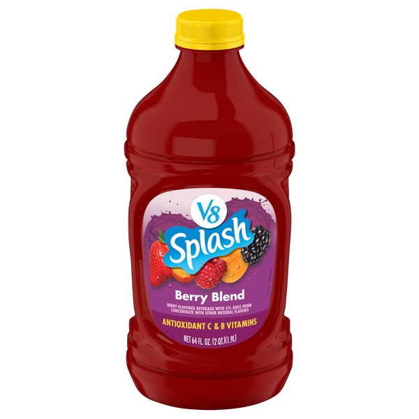 V8 Splash Berry Blend Juice Beverage