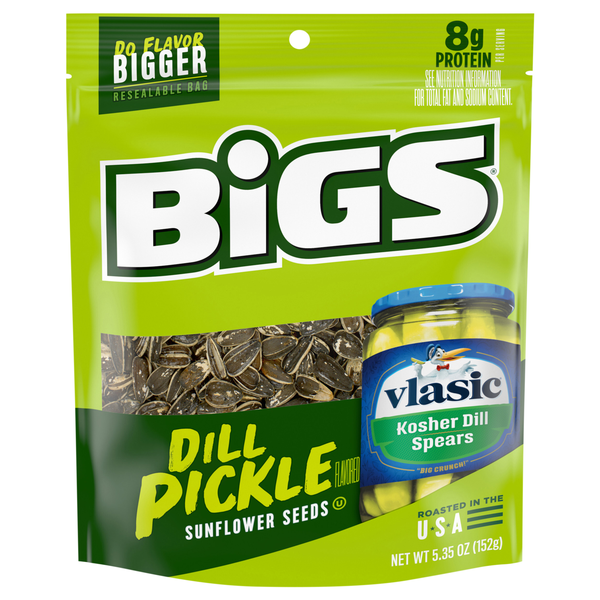 BIGS Vlasic Dill Pickle Sunflower Seeds