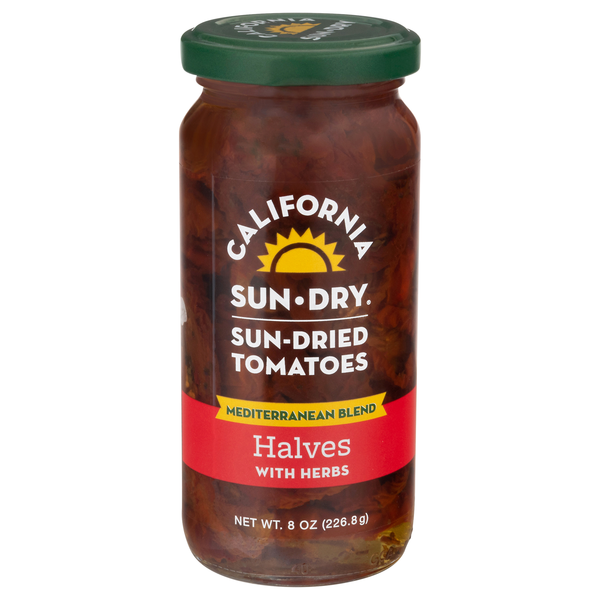 California Sun-Dry Halves Sun-Dried Tomatoes with Herbs