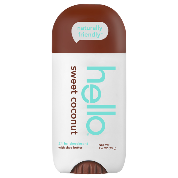 Save on Hello Deodorant Sweet Coconut with Shea Butter Order Online