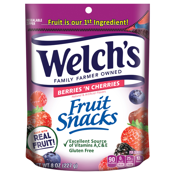 Welch's Berries 'n Cherries Fruit Snacks