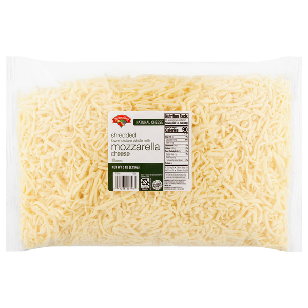Hannaford Low-Moisture Whole Milk Shredded Mozzarella Cheese