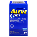 Aleve PM Naproxen Sodium Pain Relief 220 mg Caplets
