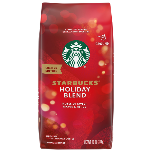 Starbucks Limited Holiday Blend Medium Roast Ground Coffee