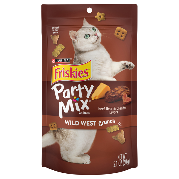 Friskies Party Mix Wild West Crunch Cat Treats