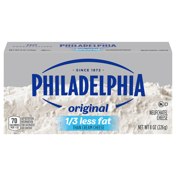 Philadelphia Neufchatel Cheese Brick