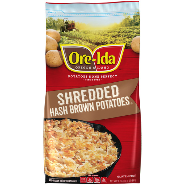 Save On Ore Ida Shredded Hash Browns Potatoes Gluten Free Order Online Delivery Martin S