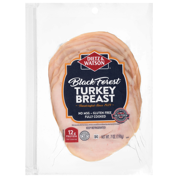 Dietz & Watson Sliced Black Forest Turkey Breast