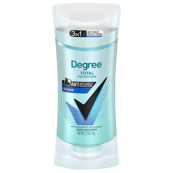 Degree Ultra Clear Black+White Pure Clean Antiperspirant Invisible Solid