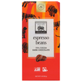 Endangered Species Espresso Beans Dark Chocolate Candy Bar 72% Cocoa