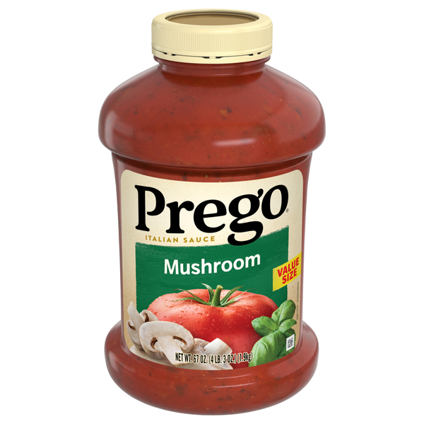 Prego Mushroom Italian Pasta Sauce
