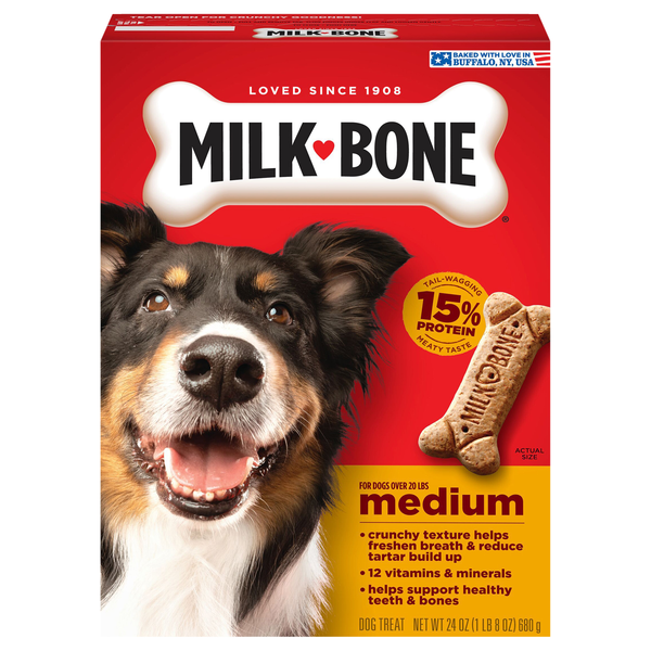 Milk-Bone Original Beef Flavor Medium Crunchy Dog Treats