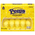 PEEPS Marshmallow Yellow Chicks Easter Candy - 10 ct