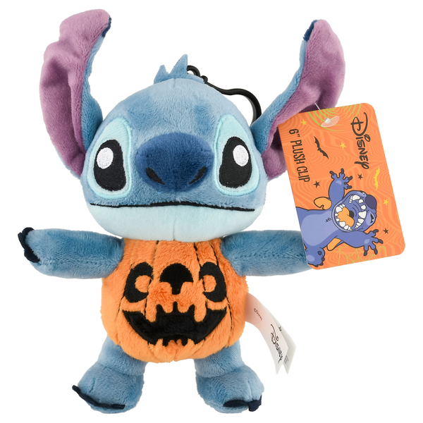 Disney Stitch Halloween Plush Clip