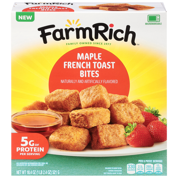 Farm Rich Maple French Toast Bites