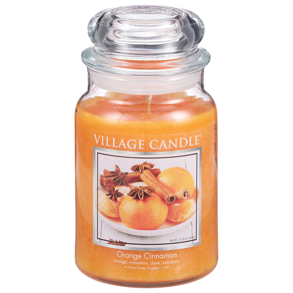 Village Candle Scented Orange Cinnamon