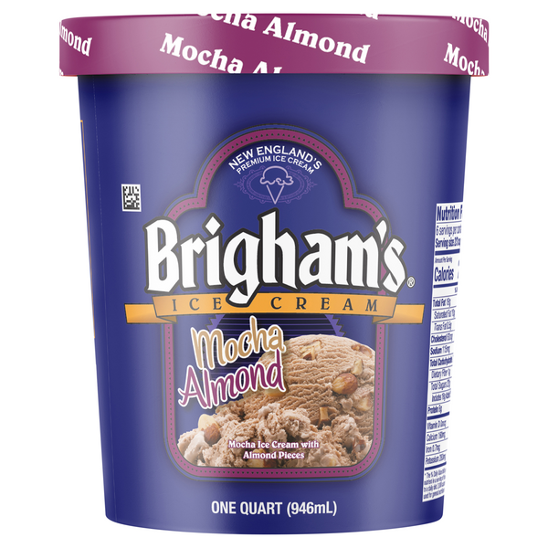 Brigham's Mocha Almond Ice Cream