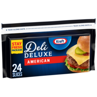 Kraft Deli Deluxe American Cheese Slices - 24 ct