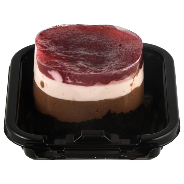 Hannaford Bakery Chocolate Raspberry Mousse 3 Inch