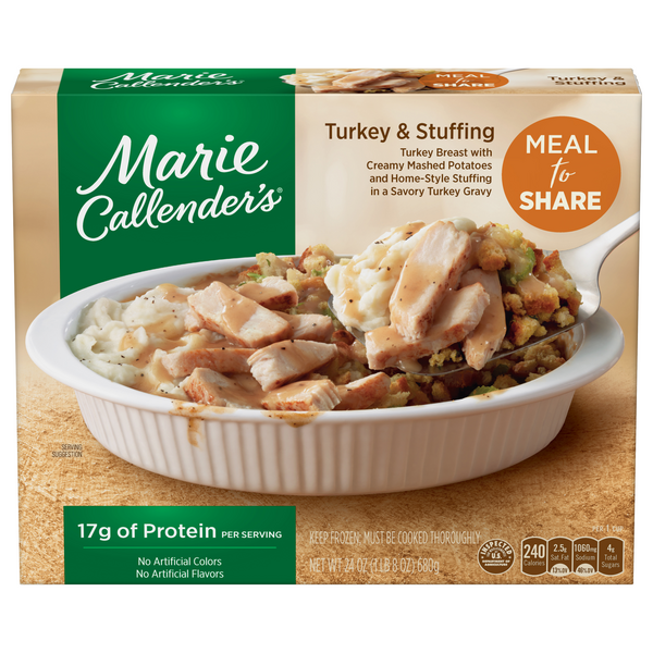 Save On Marie Callender s Meal To Share Turkey Stuffing Order Online Save On Marie Callender s Meal To Share Turkey Stuffing Order Online