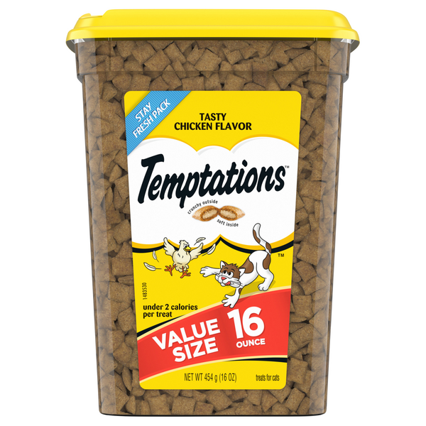 Save on Temptations Crunchy & Soft Cat Treats Tasty Chicken Flavor