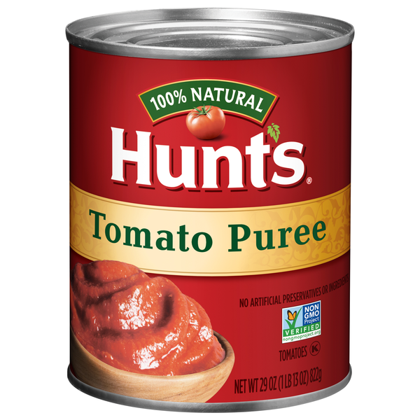 Hunt's 100% Natural Tomato Puree